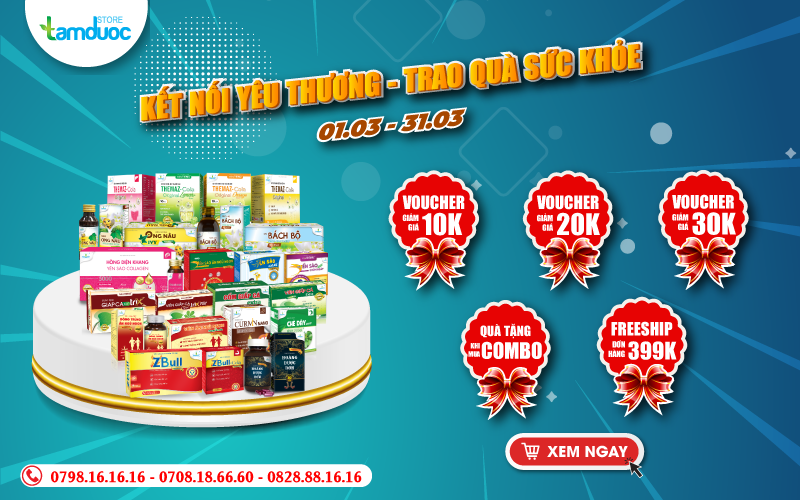 Chương trình ưu đãi: Kết nối yêu thương, trao quà sức khỏe