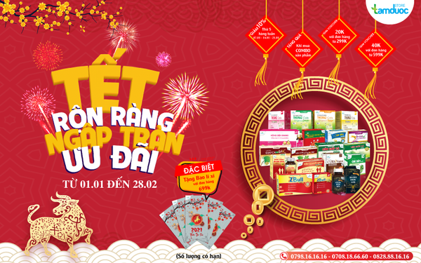 Khuyến Mãi Tưng Bừng Khai Xuân Tân Sửu 2021