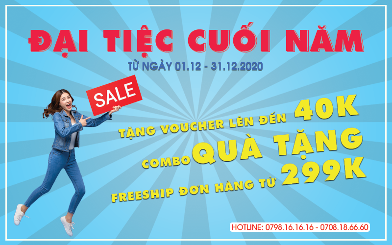 Khuyến Mãi Tháng 12 - Nhà Nhà Khỏe, Vui Vẻ Khép Lại Năm 2020