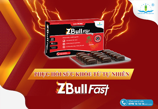 Viên tăng lực Zbull Fast hỗ trợ phục hồi sức khoẻ và tỉnh táo cho người đang mệt mỏi