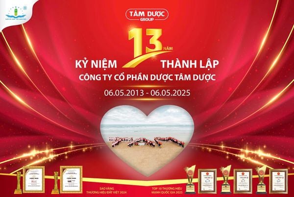 KỶ NIỆM 13 NĂM THÀNH LẬP DƯỢC TÂM DƯỢC