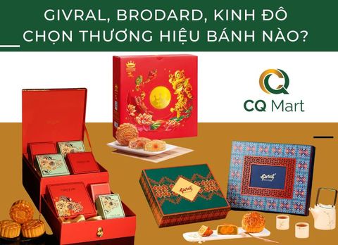 Doanh nghiệp nên chọn thương hiệu bánh trung thu Givral, Brodard hay Kinh Đô để tặng nhân viên?