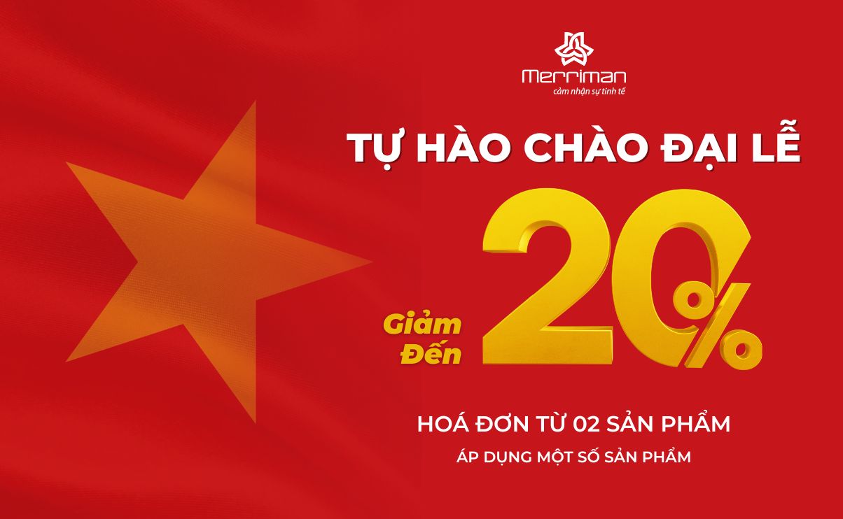 KHUYẾN MÃI CHÀO LỄ - ƯU ĐÃI ĐẾN 20%