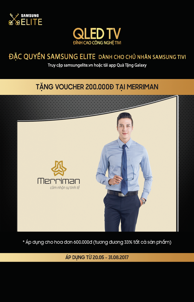 ĐỒNG HÀNH CÙNG SAMSUNG ELITE  NHẬN NGAY ƯU ĐÃI ĐẶC QUYỀN TỪ MERRIMAN