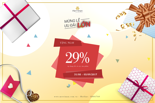 ƯU ĐÃI LÊN ĐẾN 29%: THỎA SỨC MUA SẮM THỜI TRANG NAM CAO CẤP NHÂN DỊP 02/09