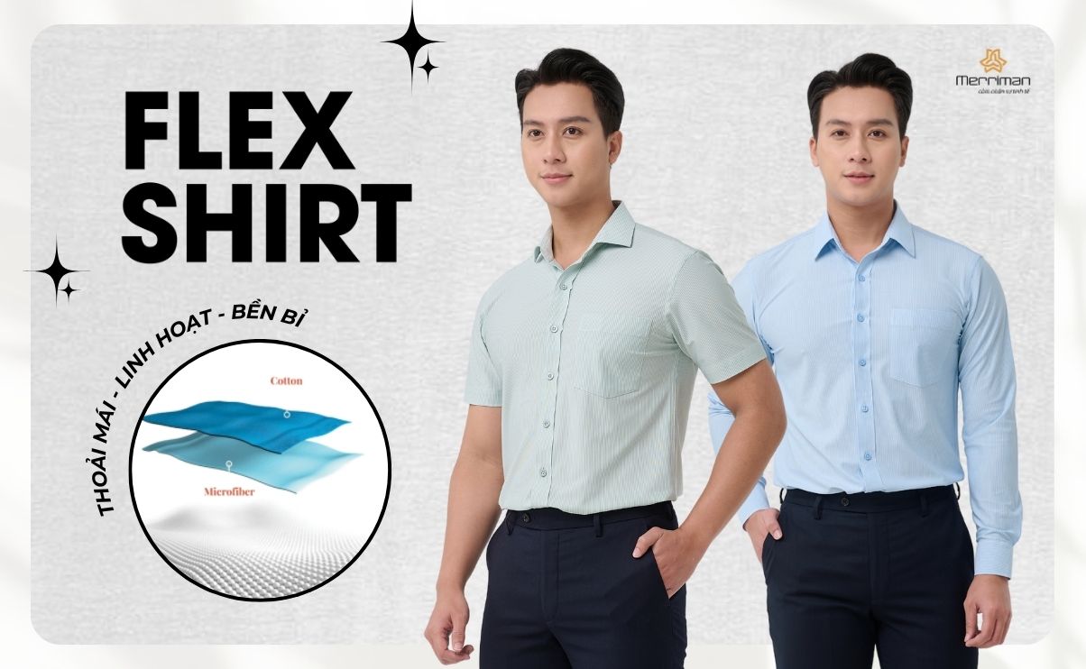Flex Shirt Merriman | Trải nghiệm sự thoải mái tuyệt đối