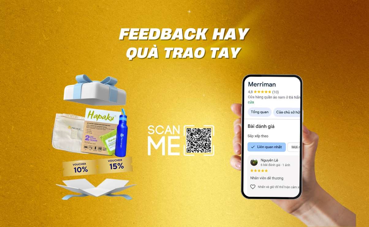 ĐÁNH GIÁ 5 SAO - QUÀ XỊN VỀ TAY