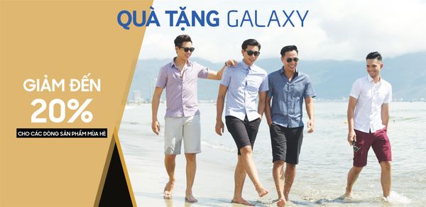 Ưu đãi 20% các dòng sản phẩm hàng hè cho khách hàng sử dụng galaxy apps