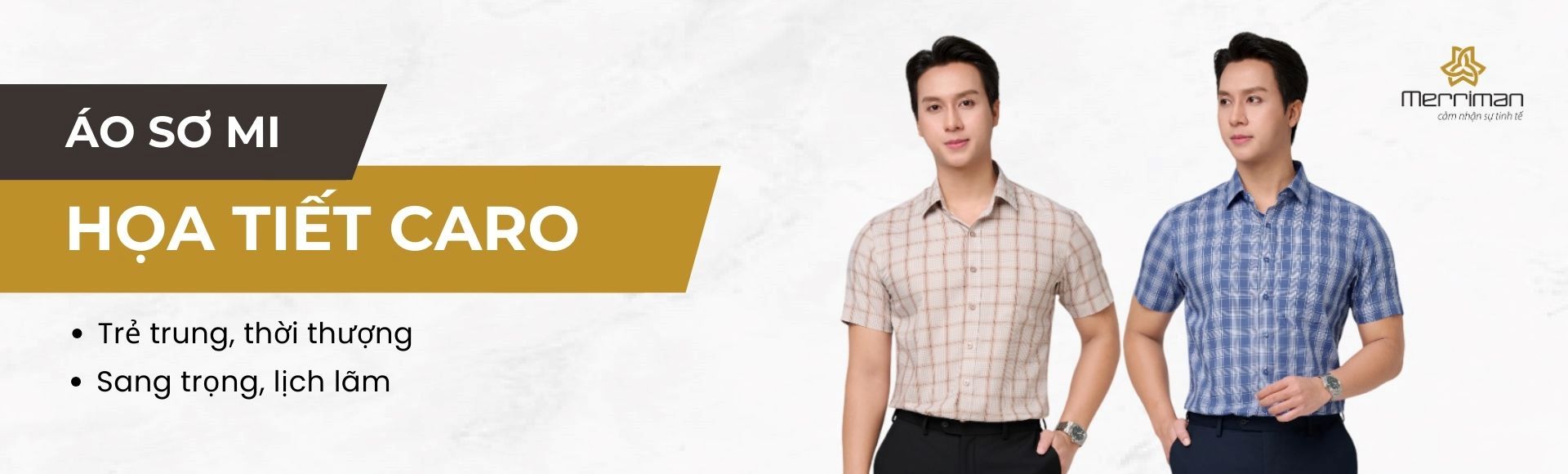 Áo sơ mi nam Caro