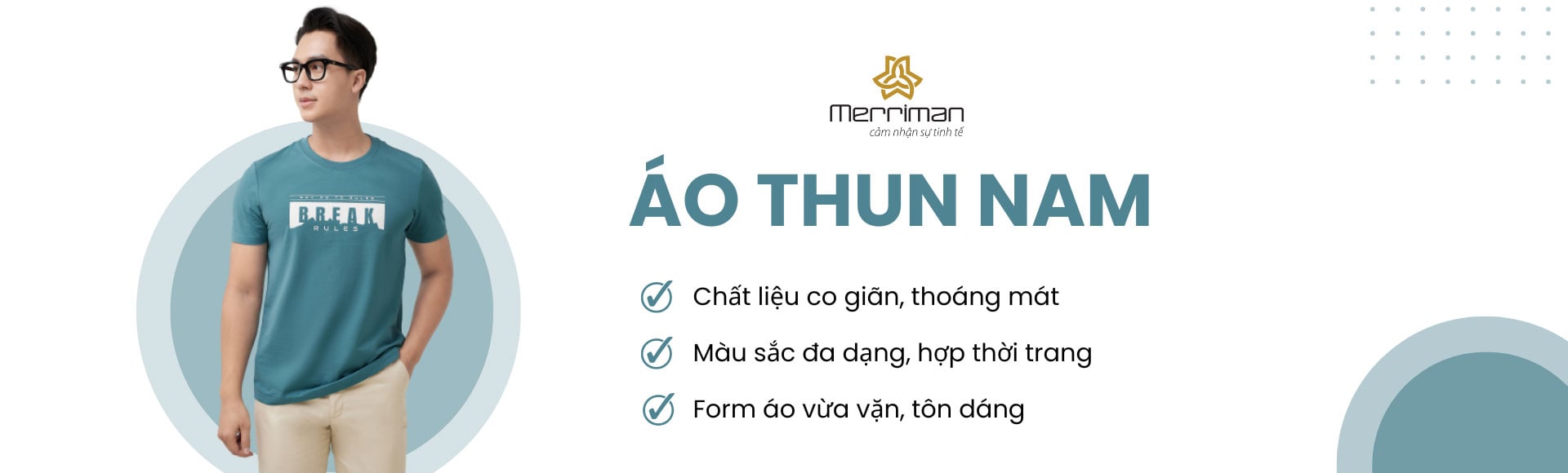 Áo thun Nam cao cấp - Áo polo nam cao cấp Merriman