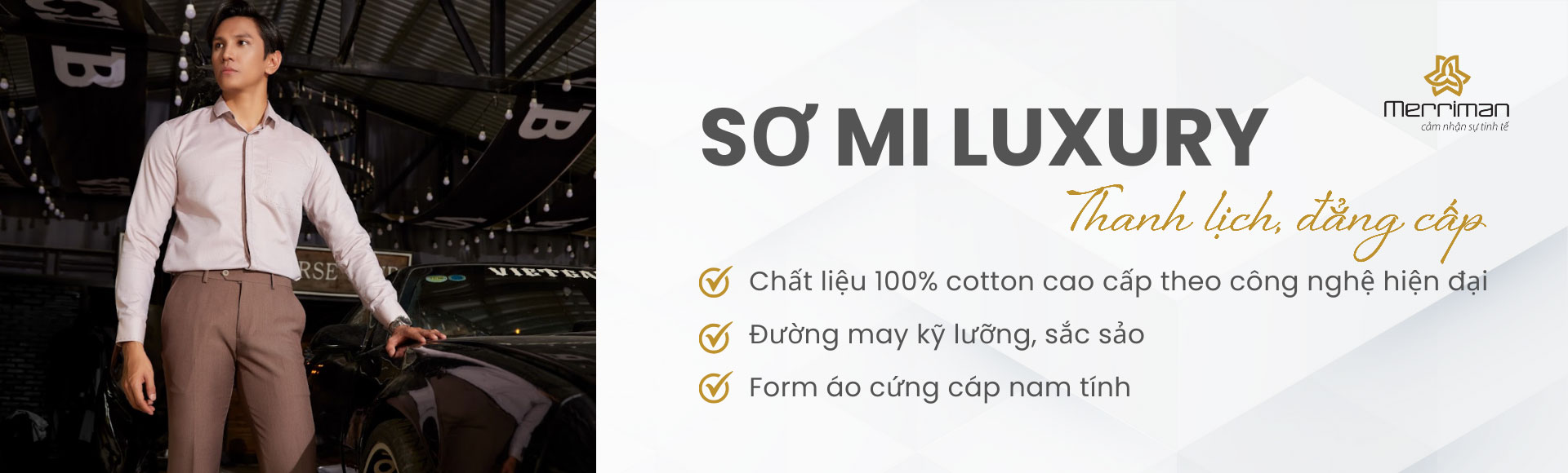 Áo sơ mi nam Luxury