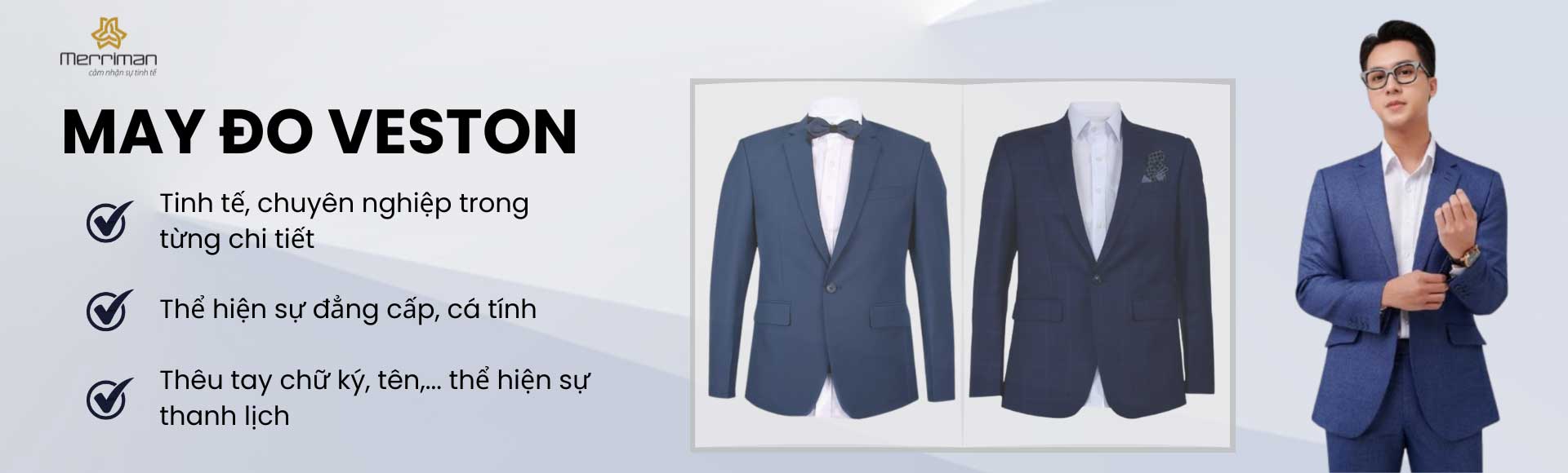 May đo veston - May đo cá nhân cao cấp tại Đà Nẵng, HCM, Hà Nội