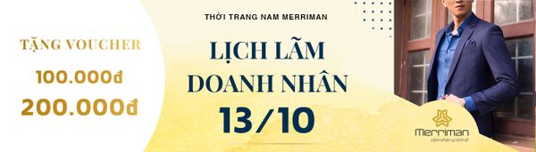 Thời trang Merriman tặng voucher ưu đãi mừng ngày Doanh nhân Việt Nam
