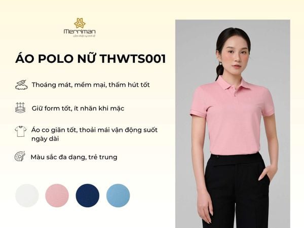 ao thun polo nu thwts001