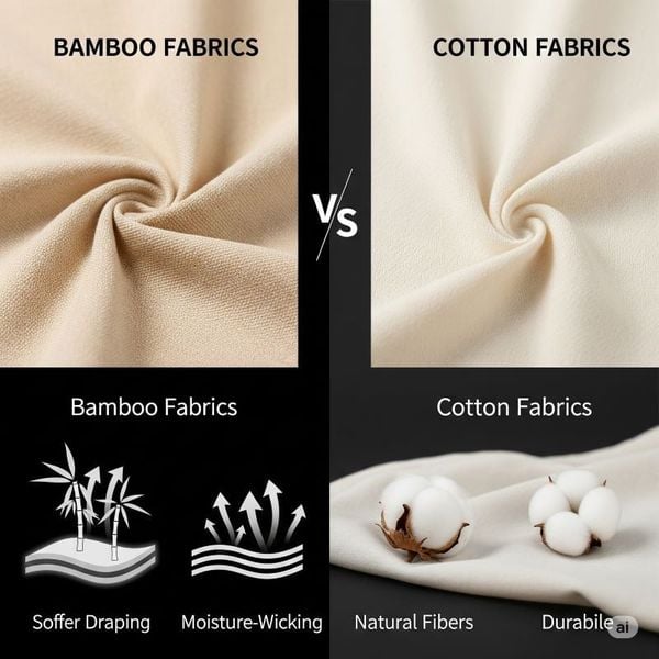 Vải sợi tre và cotton: Đâu Là Sự Lựa Chọn Tối Ưu Cho Trang Phục Của Bạn?