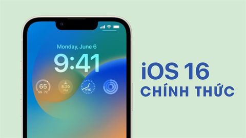 Apple phát hành iOS 16