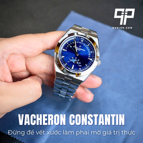 Đừng để vết xước làm phai đi chiếc Vacheron Constantin của bạn