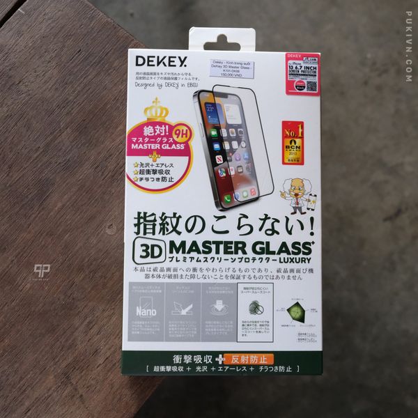 cuong luc iphone 13 dekey masterglass