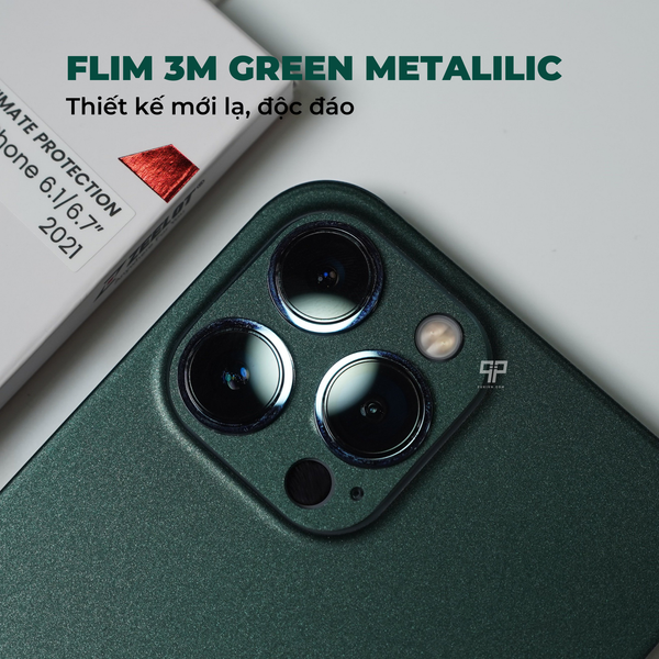 Skin iPhone Green Metallic