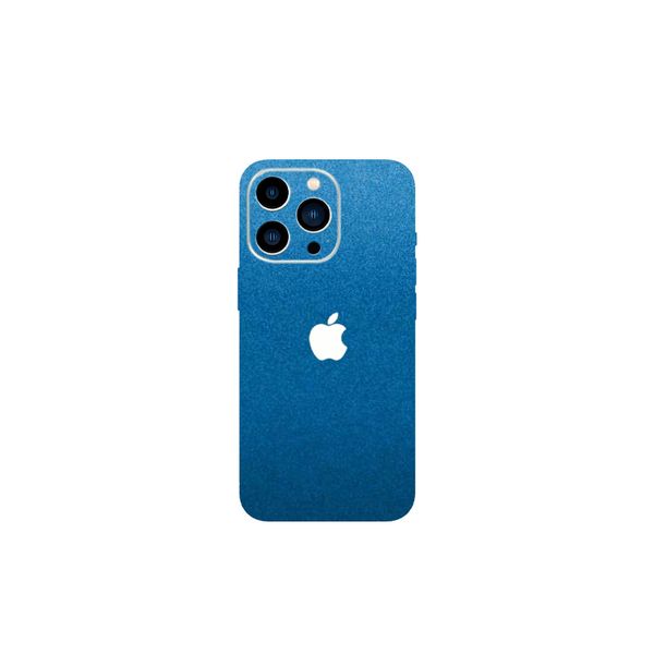 skin điện thoại iphone blue metallic