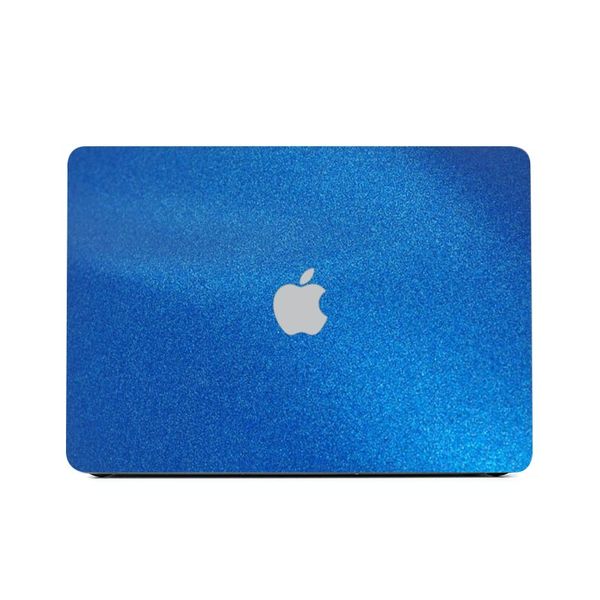 skin macbook blue metallic