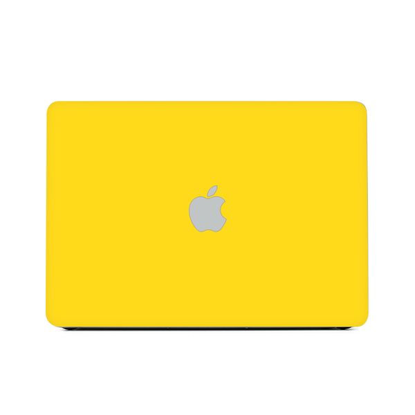 skin macbook bright yellow
