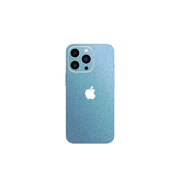 Skin iPhone Dove Blue Gloss Metallic