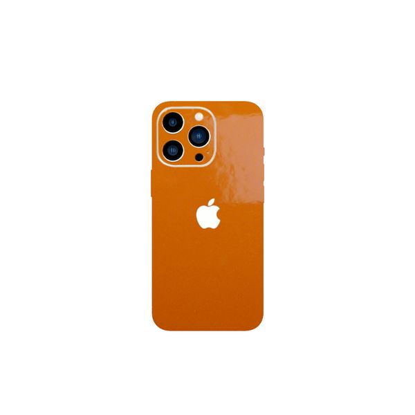 Skin iPhone Gloss Orange