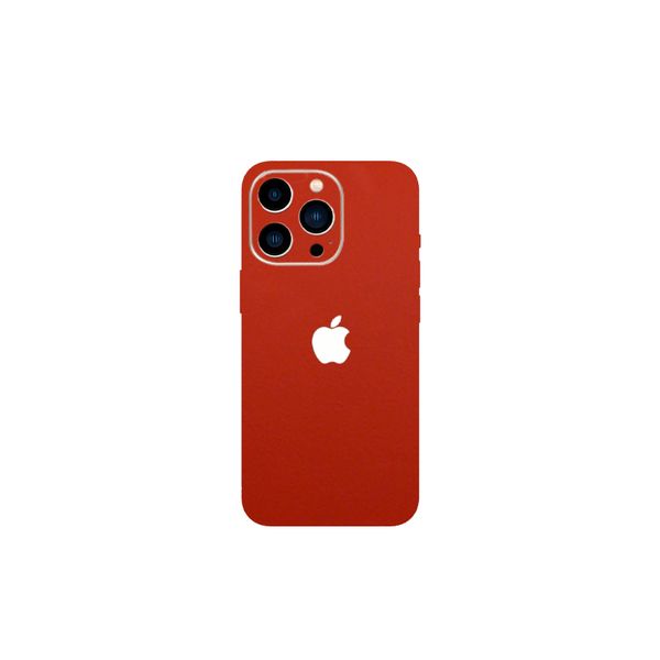 Skin iphone matte red