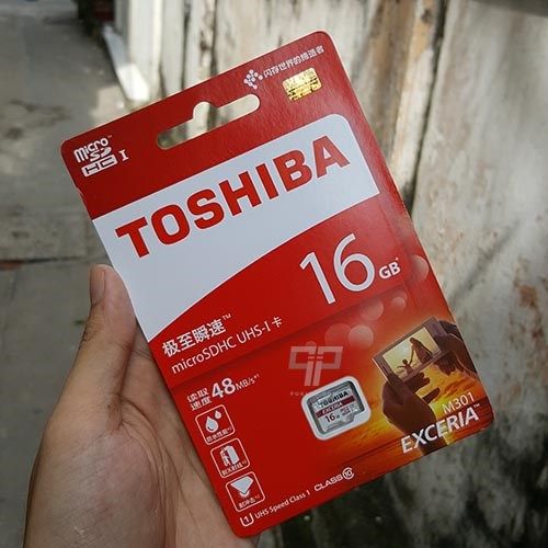 [Pukivn.com] Thẻ nhớ 16GB Toshiba Chính Hãng - 1