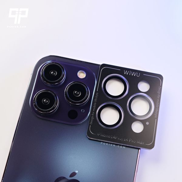 Viền Lens Camera iPhone 14 Pro | 14 Promax WiWU