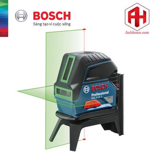 Những ưu điểm vượt trội của máy cân mực tia xanh Bosch GCL 2-15 G