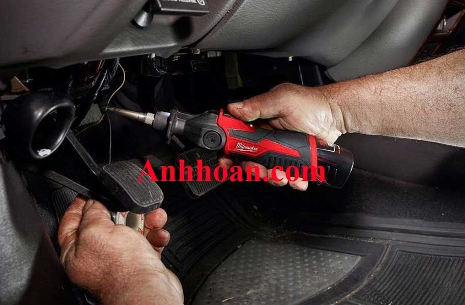 Milwaukee Thân Máy hàn chì dùng pin 12V M12 SI-0 (90W)