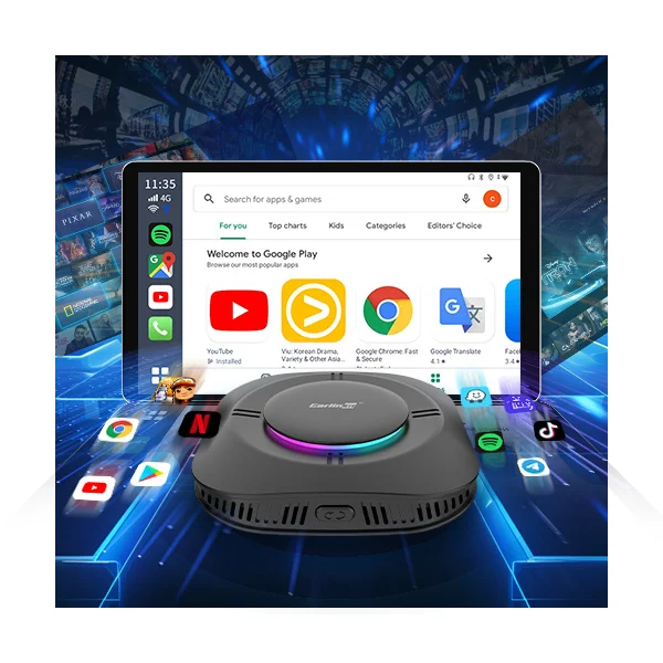 Carlinkit TBox S2 – Giải pháp nâng cấp màn hình ô tô thành Android không cần tháo lắp