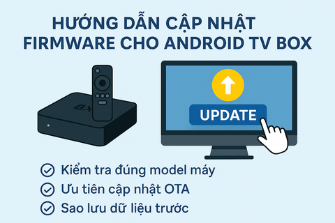 Hướng dẫn cập nhật firmware cho Android TV Box đơn giản tại nhà