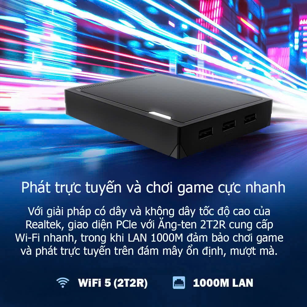 TV Box RT-X2 – Chip Realtek 1325 | Android 14 | AI Nâng Cấp Hình Ảnh | Dolby