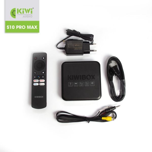 Bộ sản phẩm Kiwibox S10 Pro Max