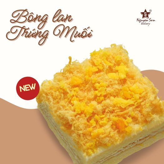 Tin chuẩn: Bông lan trứng muối đã có mặt tại Nguyễn Sơn Bakery