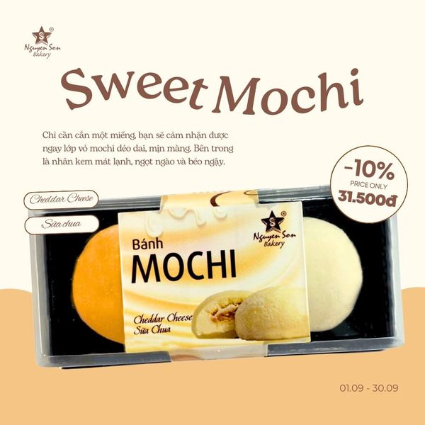 Giải toả nắng nóng cùng Mochi đông lạnh
