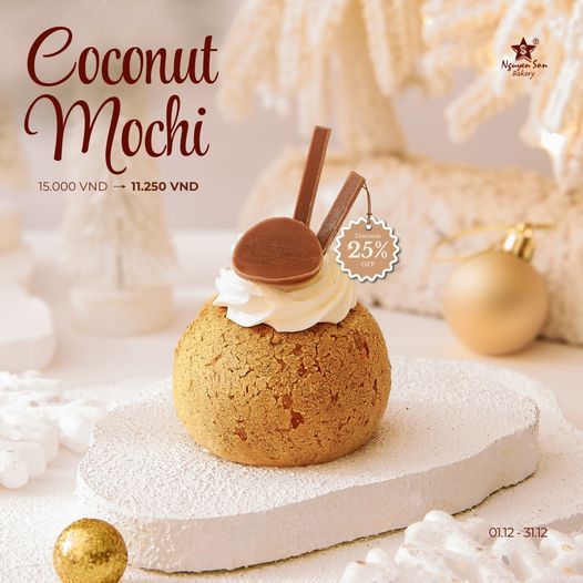 Coconut Mochi - Khám phá món bánh ngon cùng giá siêu hấp dẫn!