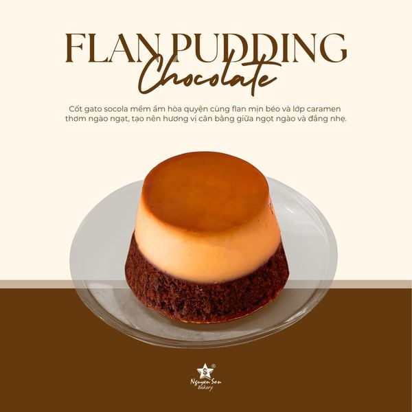 Flan Pudding Nguyễn Sơn Bakery: Càng ăn càng cuốn