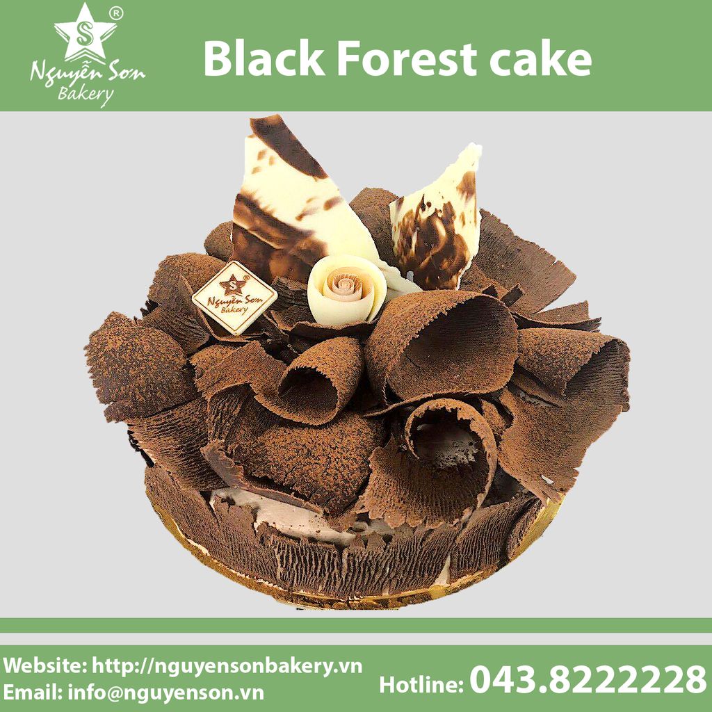 BLACK FOREST CAKE - BÁNH CỦA THÁNG 7/2018
