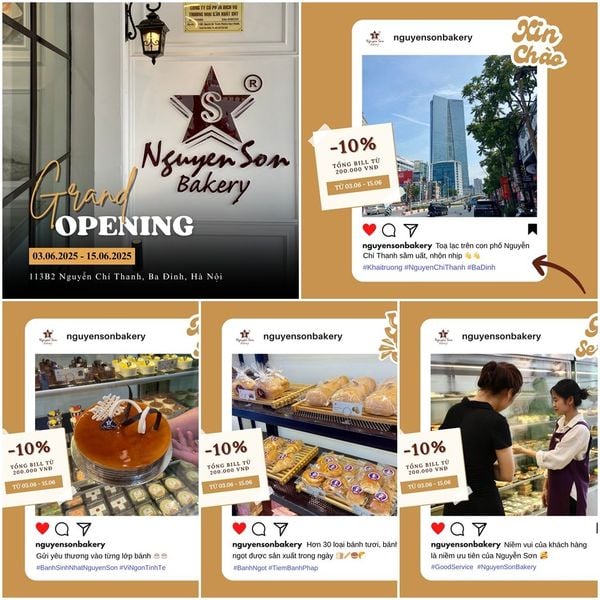 Xin Chào Nguyễn Chí Thanh – Nguyễn Sơn Bakery Chính Thức Có Mặt!