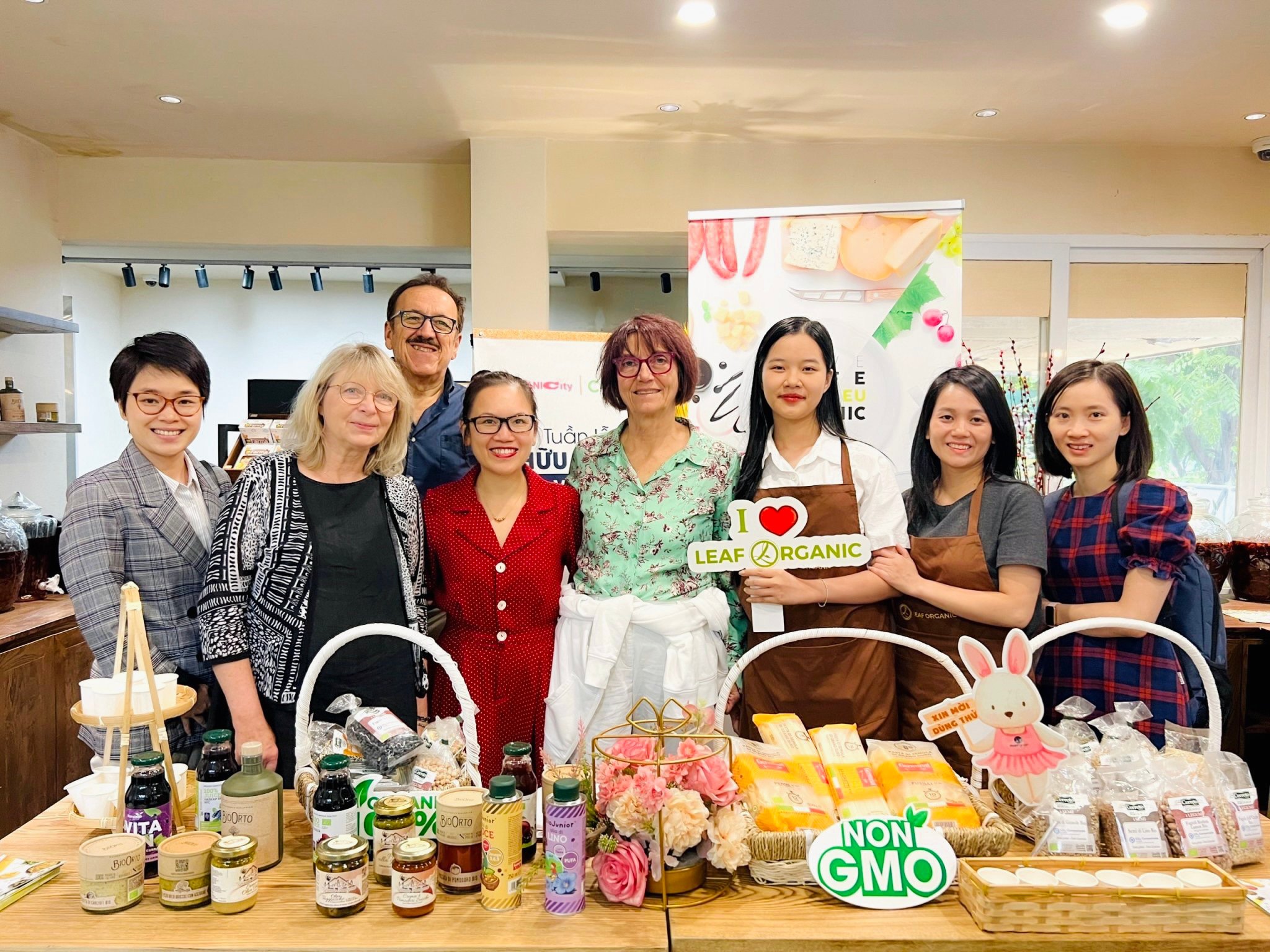 Leaf Organic đồng hành cùng “Tuần lễ hữu cơ Ý tại Việt Nam”