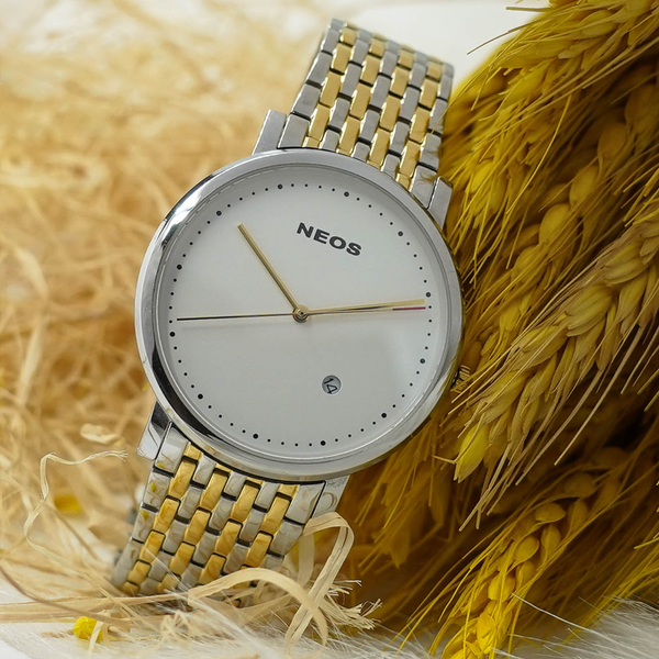 đồng hồ nam dây thép neos n-30888g sapphire bảo hành chính hãng 5 năm