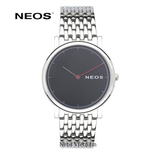 đồng hồ nam dây thép neos n-40707m sapphire bảo hành chính hãng 5 năm