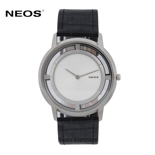 đồng hồ nam dây da neos n-40736m sapphire chính hãng