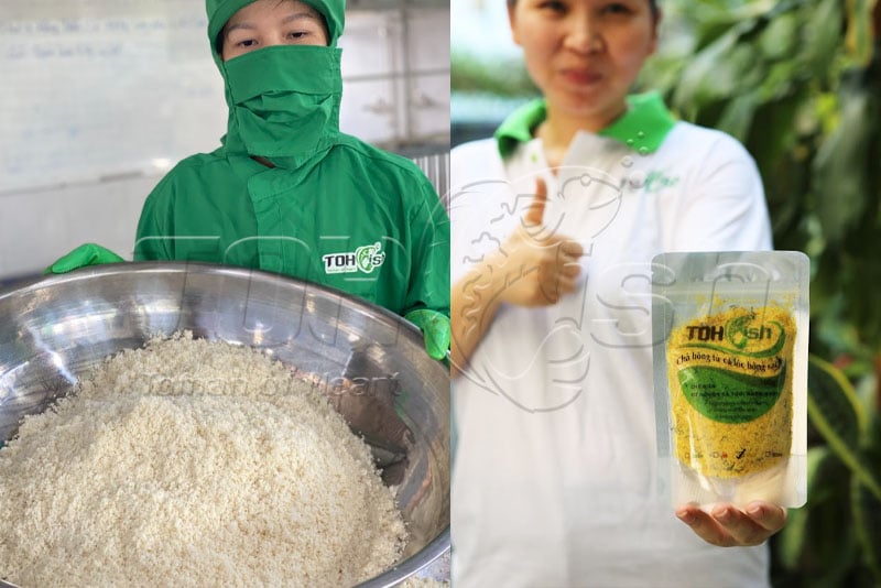 Chà Bông Cá Lóc Bông Vị Thu 100g/gói