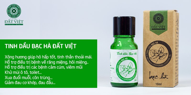 Tinh dầu Bạc Hà Đất Việt
