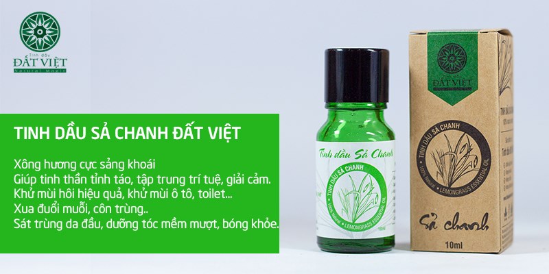 Tác dụng của tinh dầu sả chanh